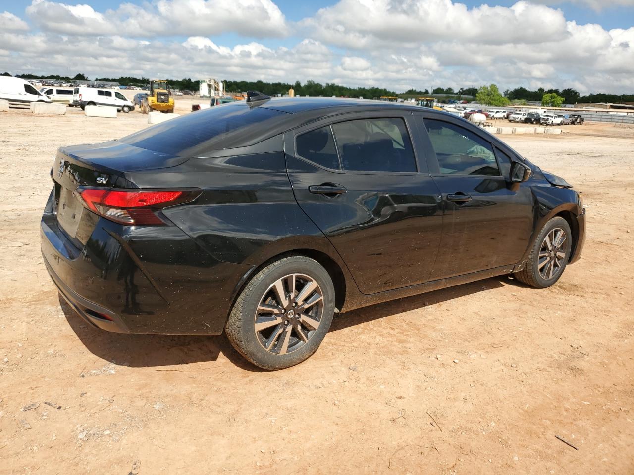 2021 Nissan Versa Sv Black vin: 3N1CN8EVXML875812
