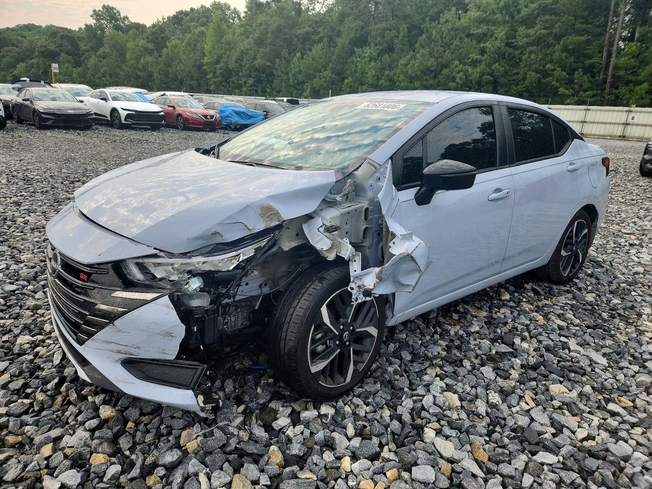2024 Nissan Versa Sr Gray vin: 3N1CN8FV0RL892804