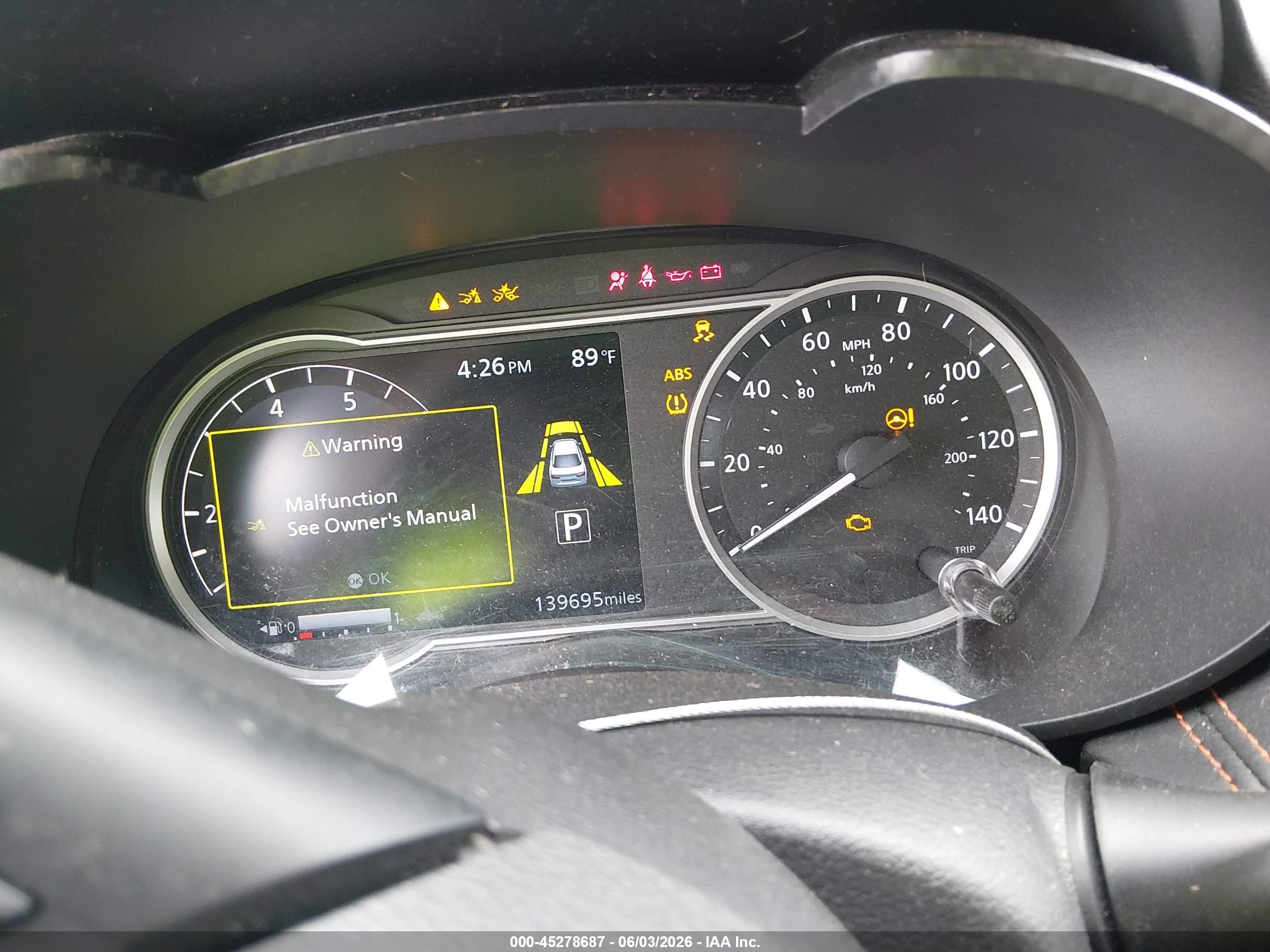 2020 Nissan Versa Sr Xtronic Cvt Black vin: 3N1CN8FV2LL810210