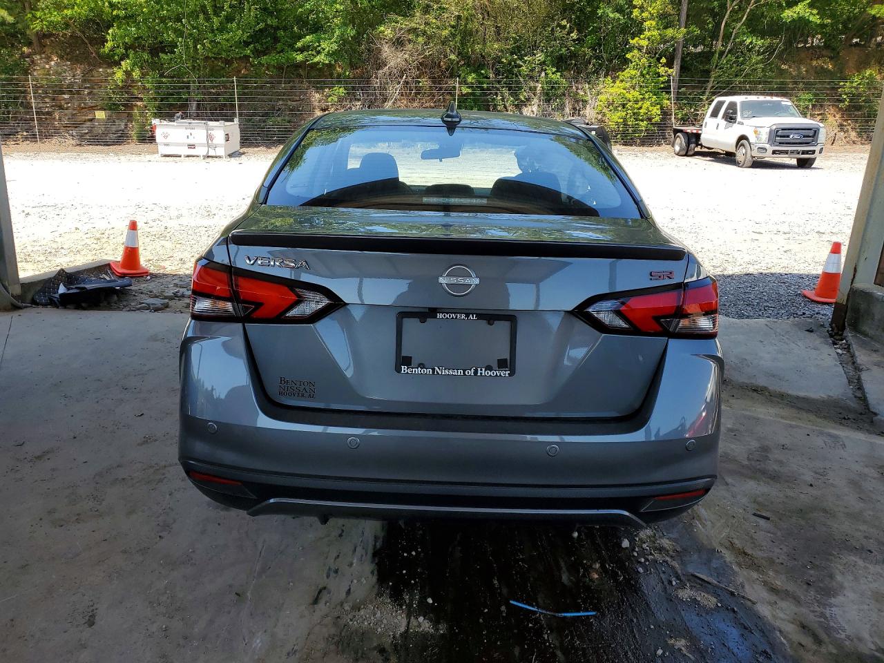 2025 Nissan Versa Sr Gray vin: 3N1CN8FV3SL822929