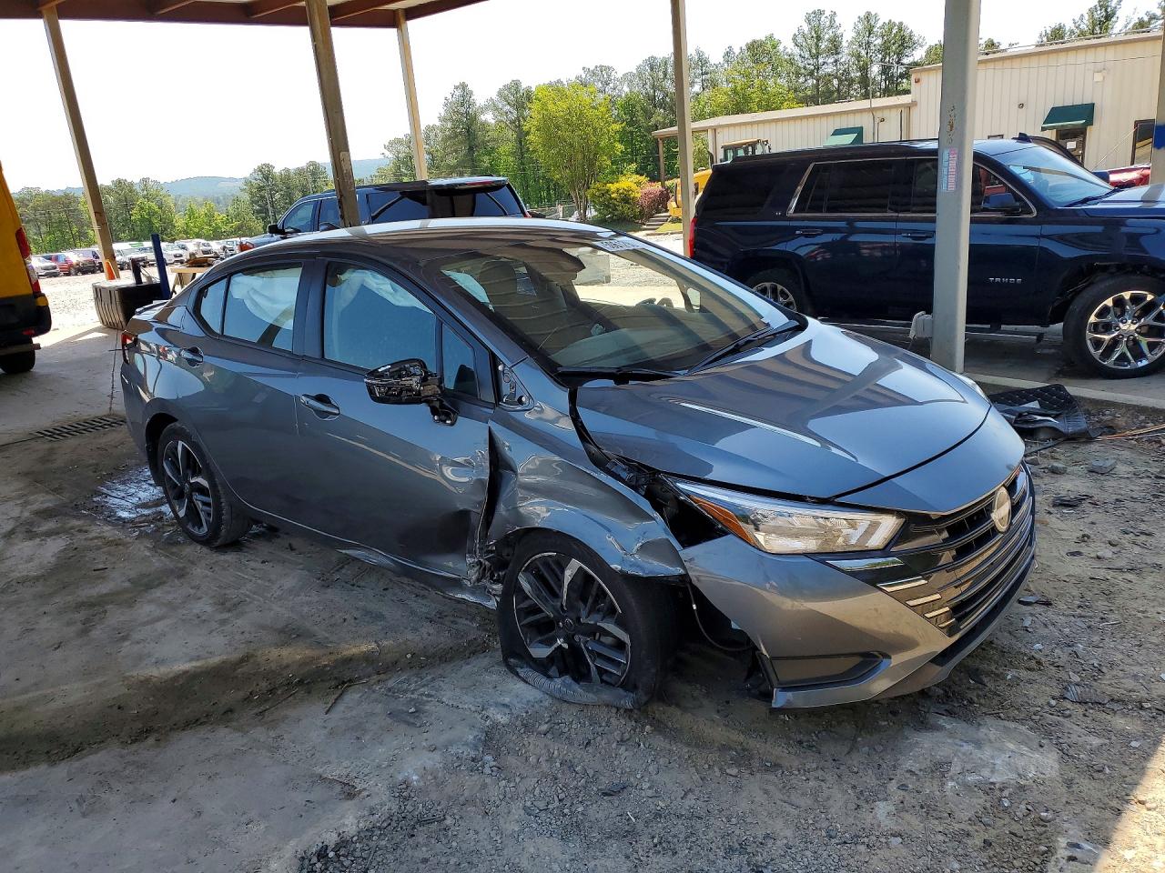 2025 Nissan Versa Sr Gray vin: 3N1CN8FV3SL822929