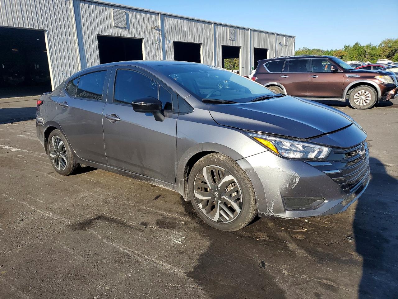 2025 Nissan Versa Sr Gray vin: 3N1CN8FV4SL829808