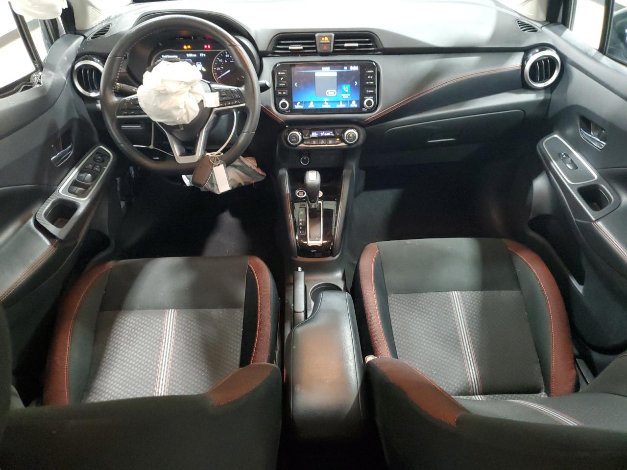 2025 Nissan Versa Sr Blue vin: 3N1CN8FV4SL832644 Damage: Left Knee Airbag, Deployed, Replacement Required