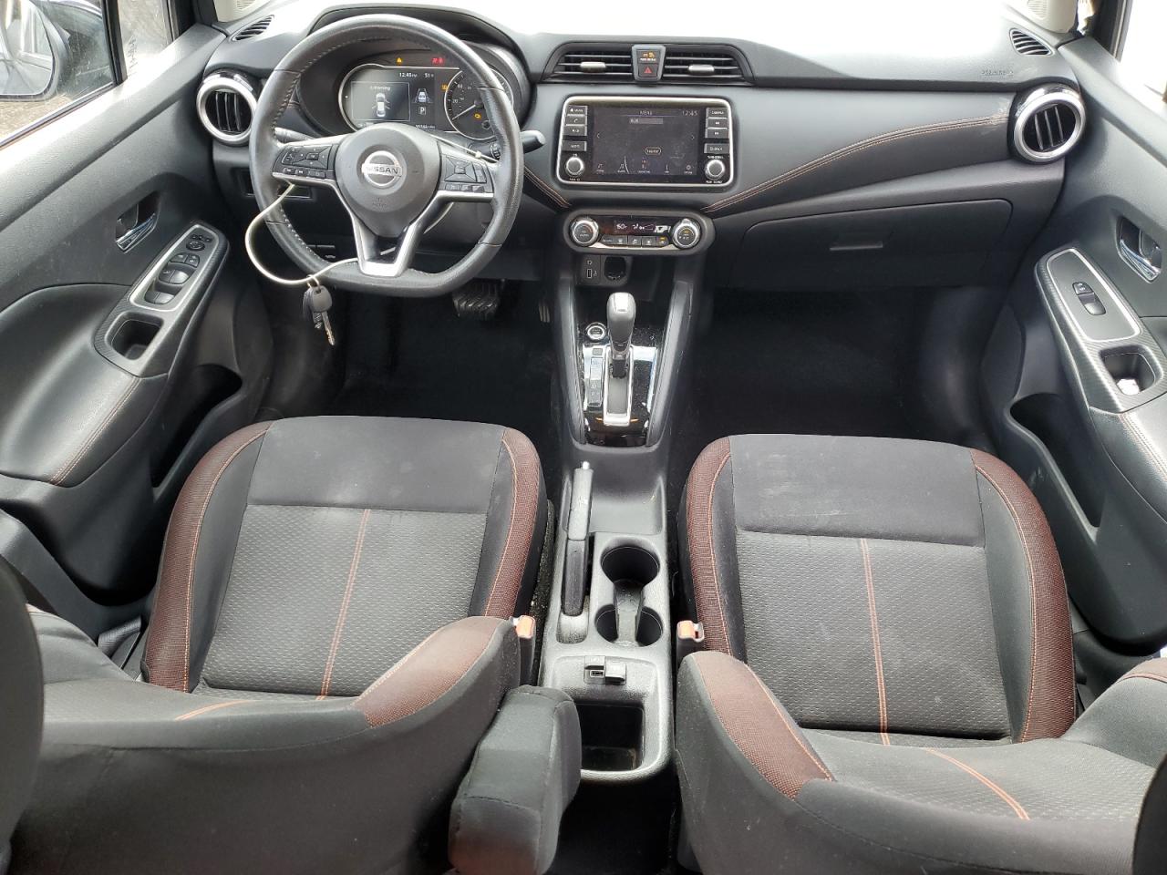 2020 Nissan Versa Sr Черный vin: 3N1CN8FV9LL803433