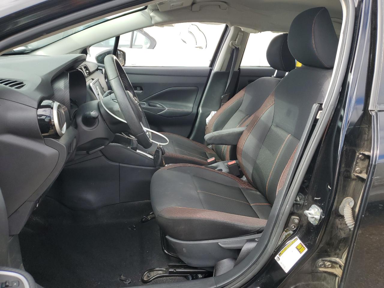 2020 Nissan Versa Sr Черный vin: 3N1CN8FV9LL803433