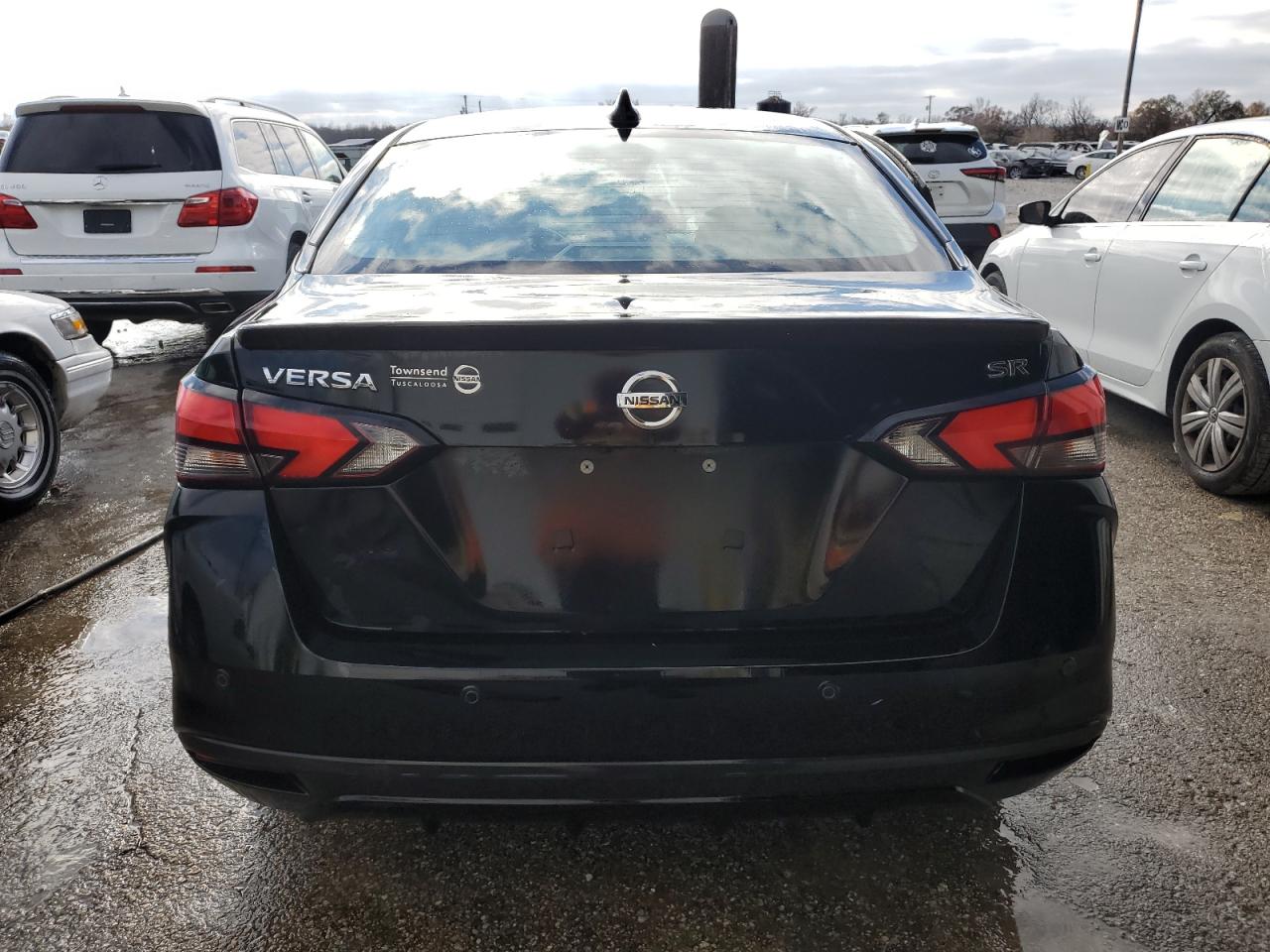 2020 Nissan Versa Sr Черный vin: 3N1CN8FV9LL803433