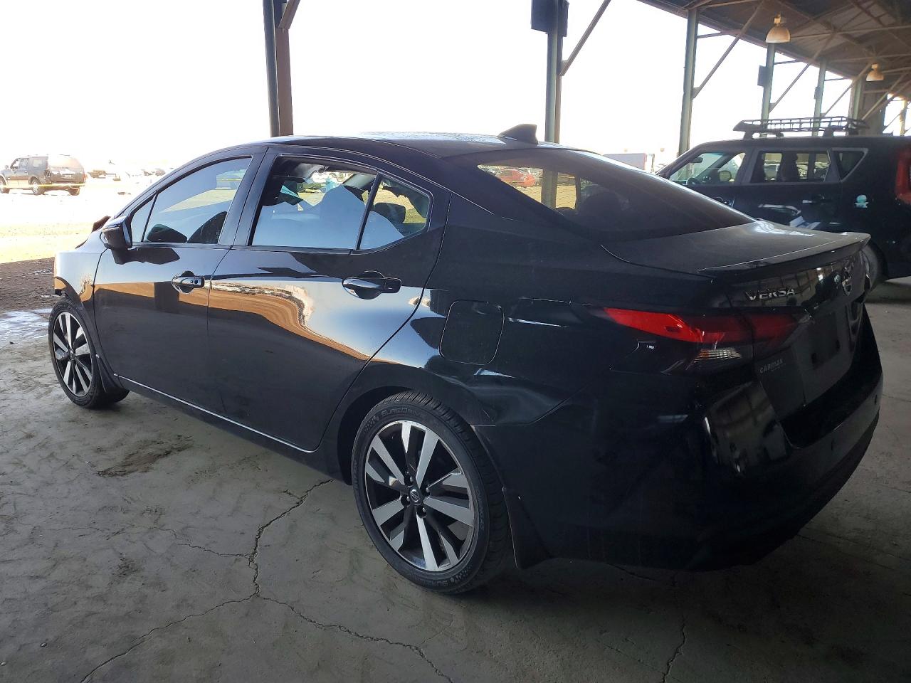 2021 Nissan Versa Sr Black vin: 3N1CN8FVXML922268