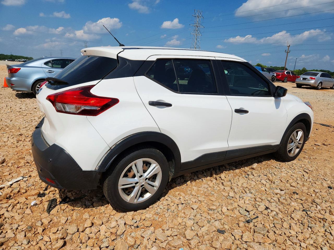 2020 Nissan Kicks S White vin: 3N1CP5BV0LL515685