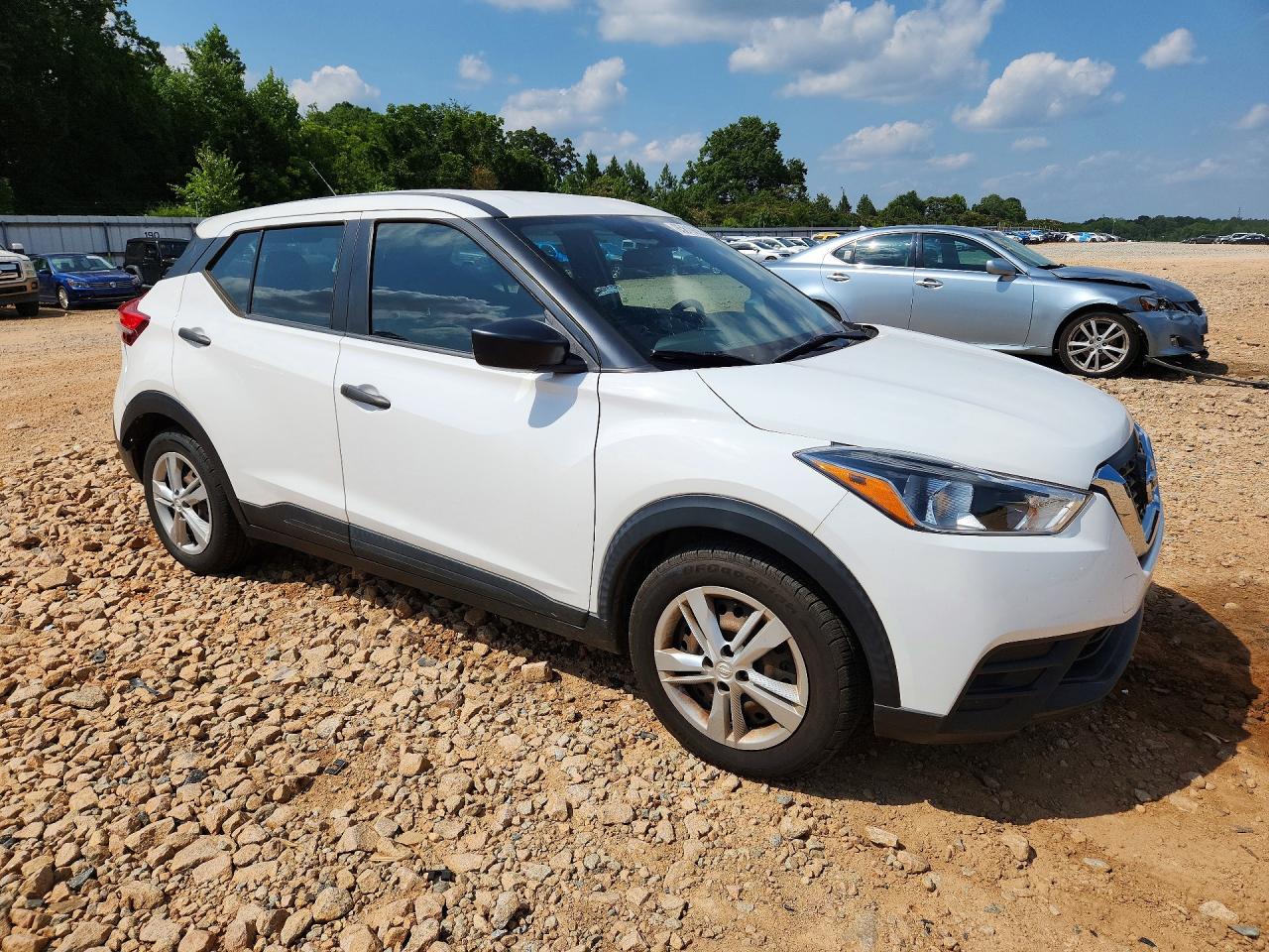2020 Nissan Kicks S White vin: 3N1CP5BV0LL515685