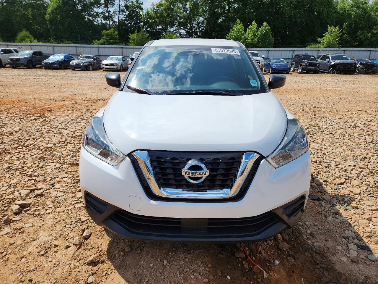 2020 Nissan Kicks S White vin: 3N1CP5BV0LL515685