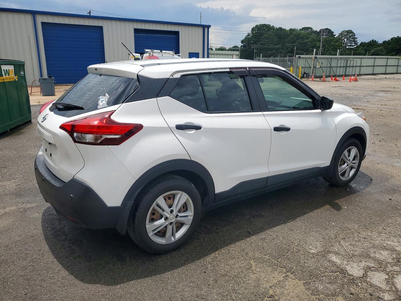 2020 Nissan Kicks S White vin: 3N1CP5BV0LL527934