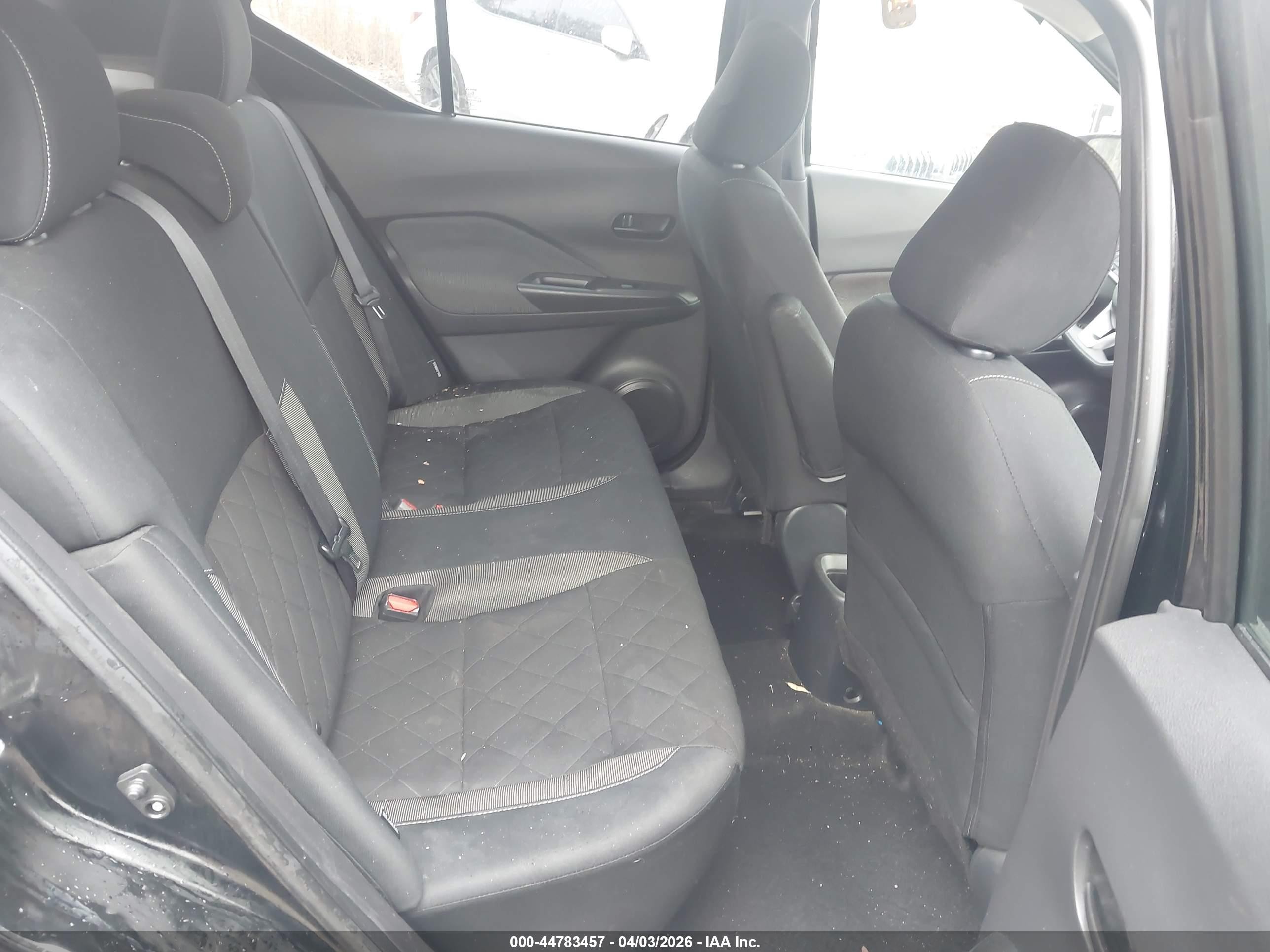 2020 Nissan Kicks S Xtronic Cvt Черный vin: 3N1CP5BV0LL542045