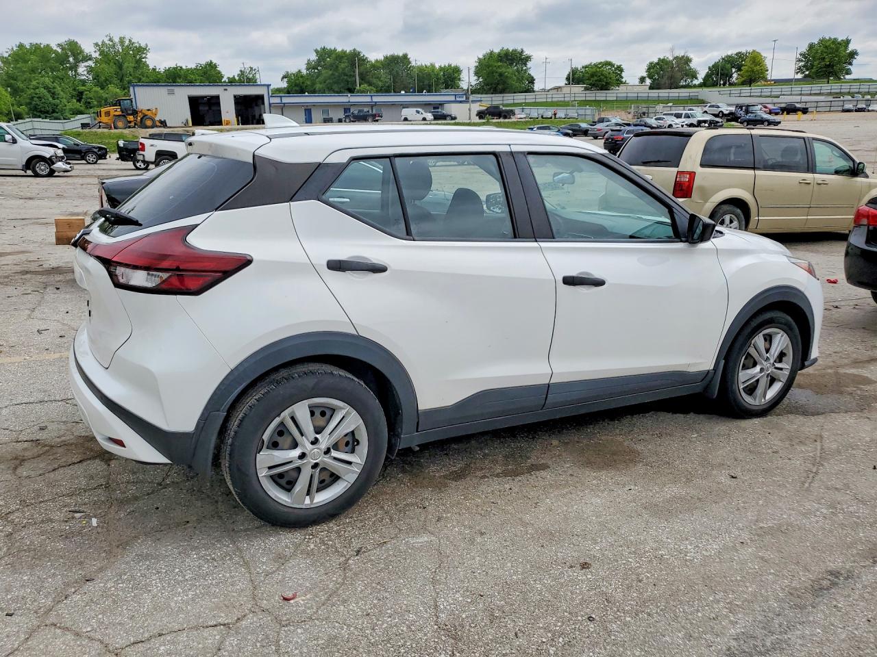 2021 Nissan Kicks S White vin: 3N1CP5BV0ML492684