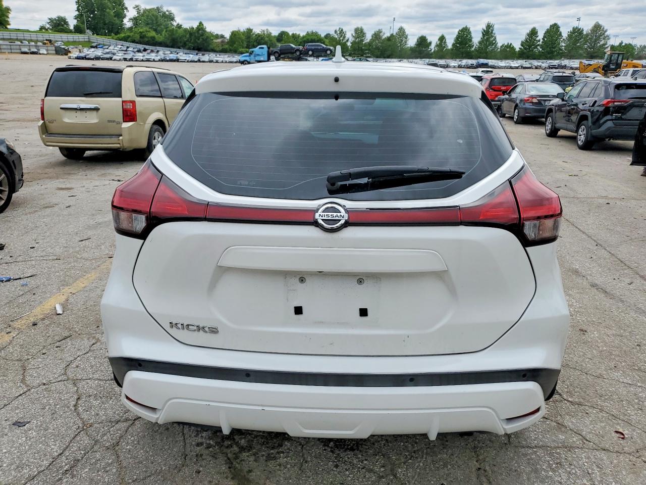 2021 Nissan Kicks S White vin: 3N1CP5BV0ML492684