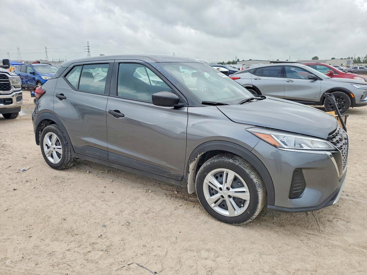 2024 Nissan Kicks S Gray vin: 3N1CP5BV0RL557850