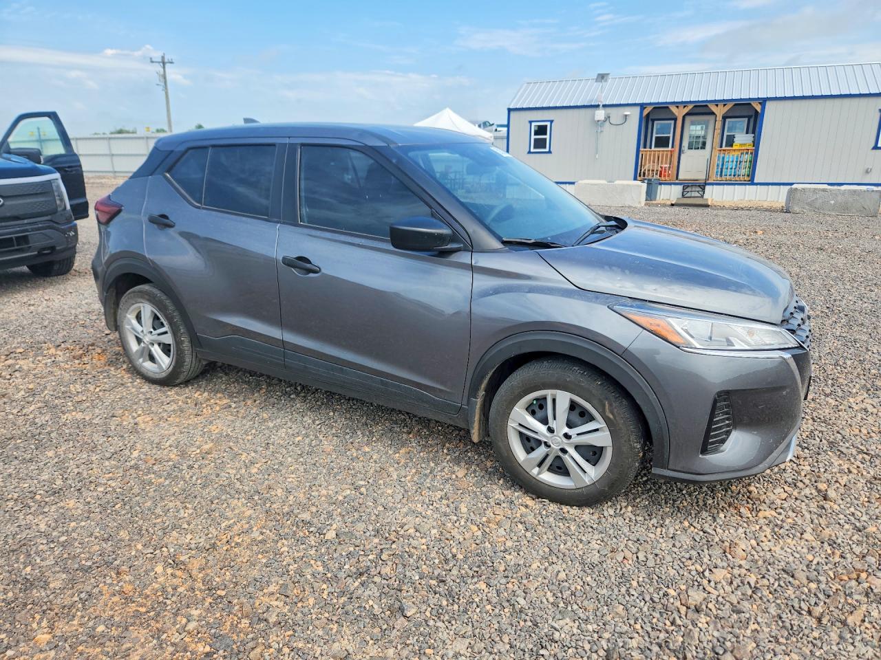 2024 Nissan Kicks S Gray vin: 3N1CP5BV0RL593764