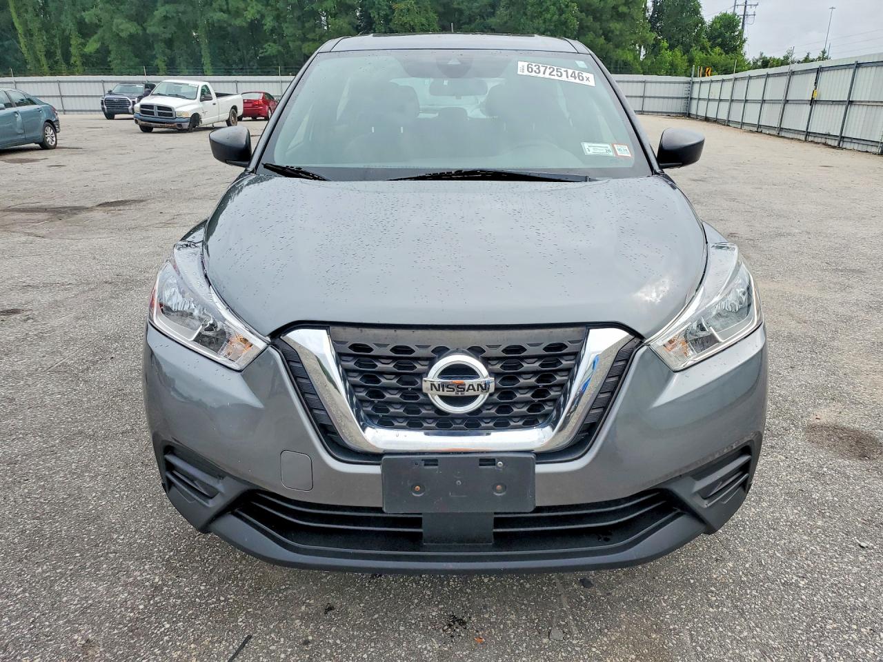 2020 Nissan Kicks S Серый vin: 3N1CP5BV1LL477190