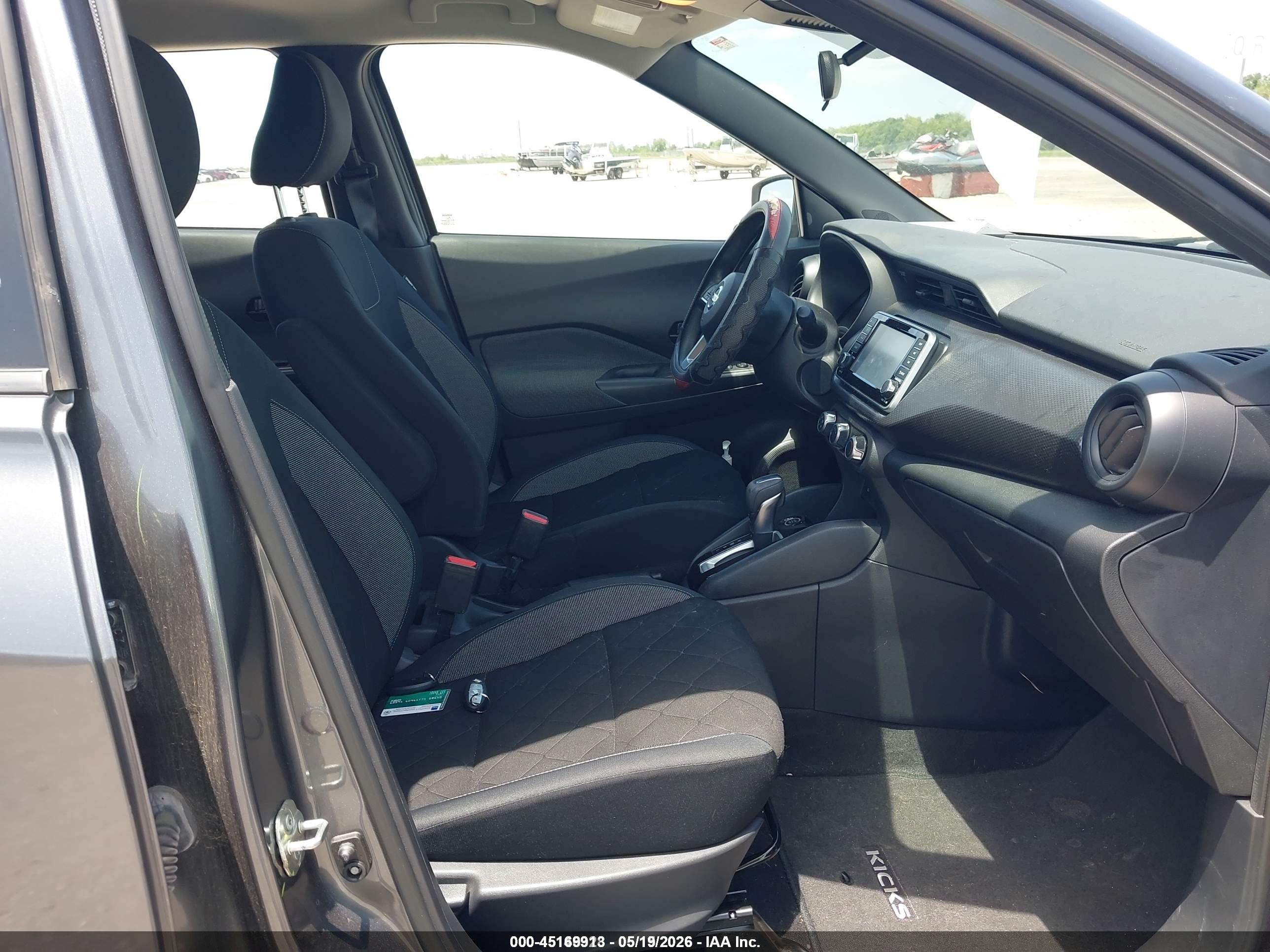 2020 Nissan Kicks S Xtronic Cvt Gray vin: 3N1CP5BV1LL544242