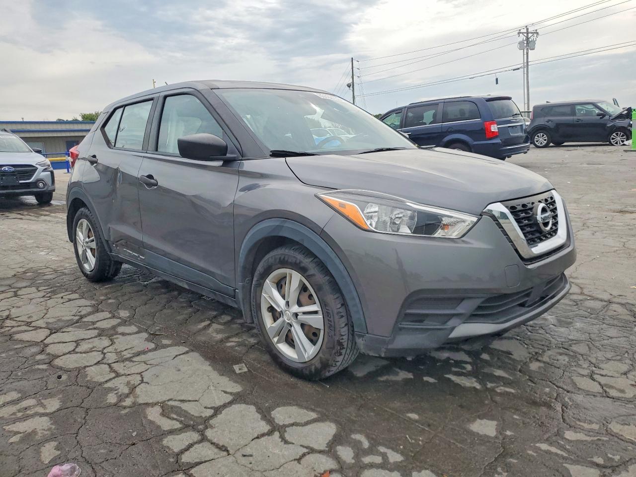 2020 Nissan Kicks S Gray vin: 3N1CP5BV2LL495813