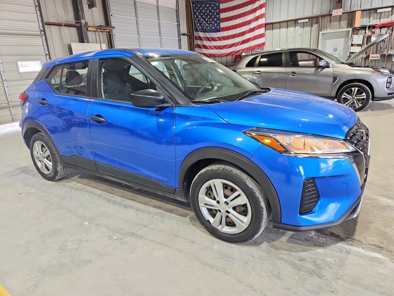 2021 Nissan Kicks S Blue vin: 3N1CP5BV2ML534806