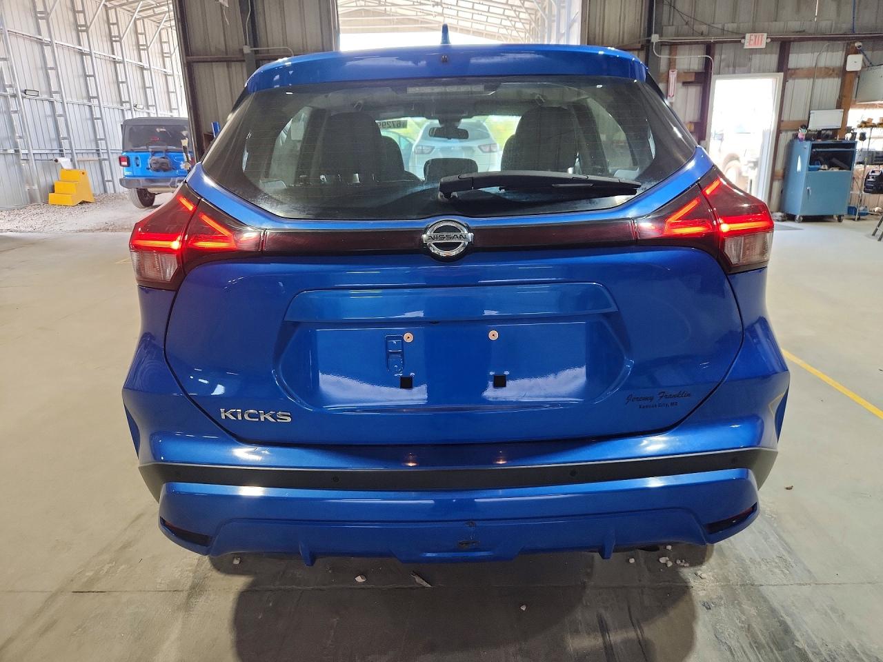 2021 Nissan Kicks S Blue vin: 3N1CP5BV2ML534806