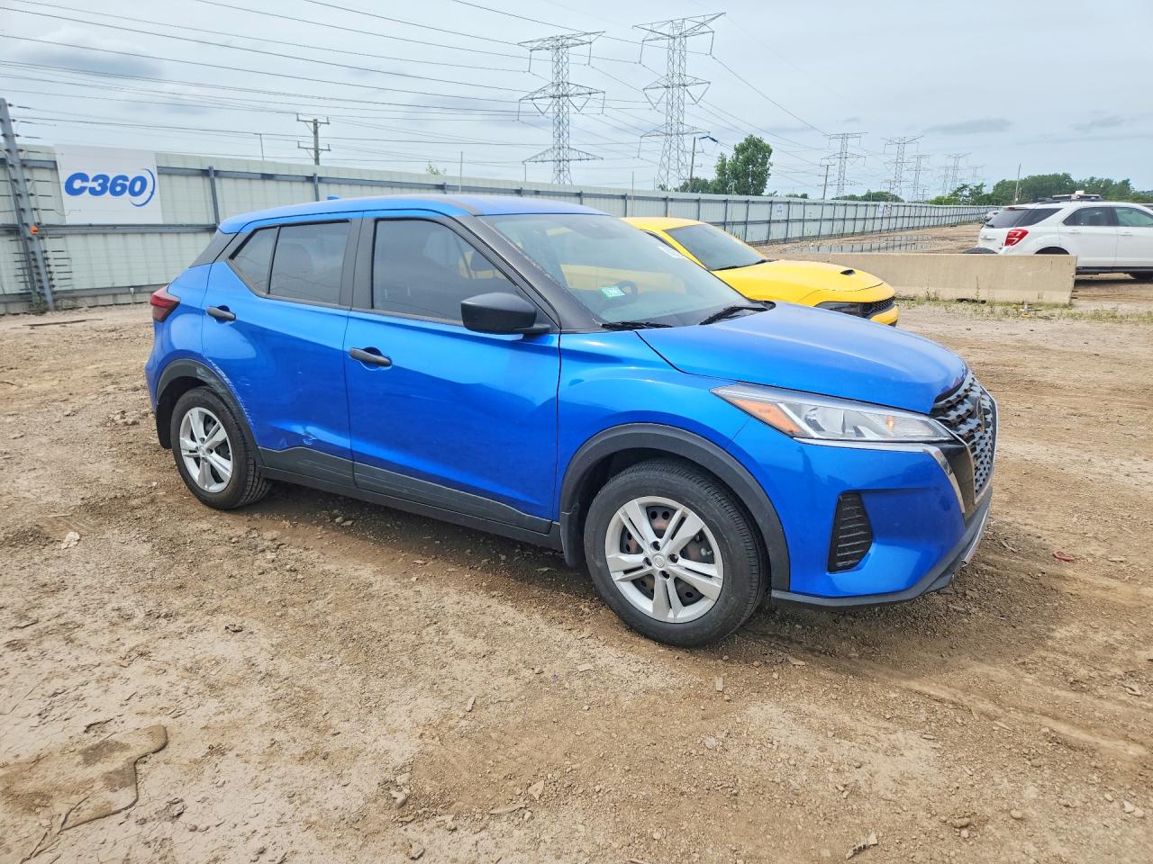 2021 Nissan Kicks S Blue vin: 3N1CP5BV2ML560435