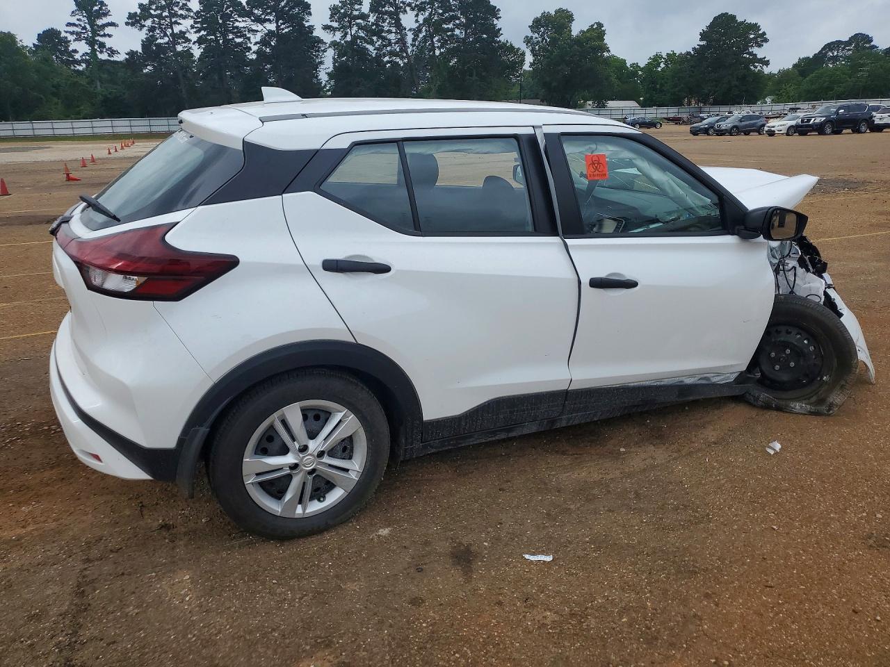 2025 Nissan Kicks Play S White vin: 3N1CP5BV2SL499326