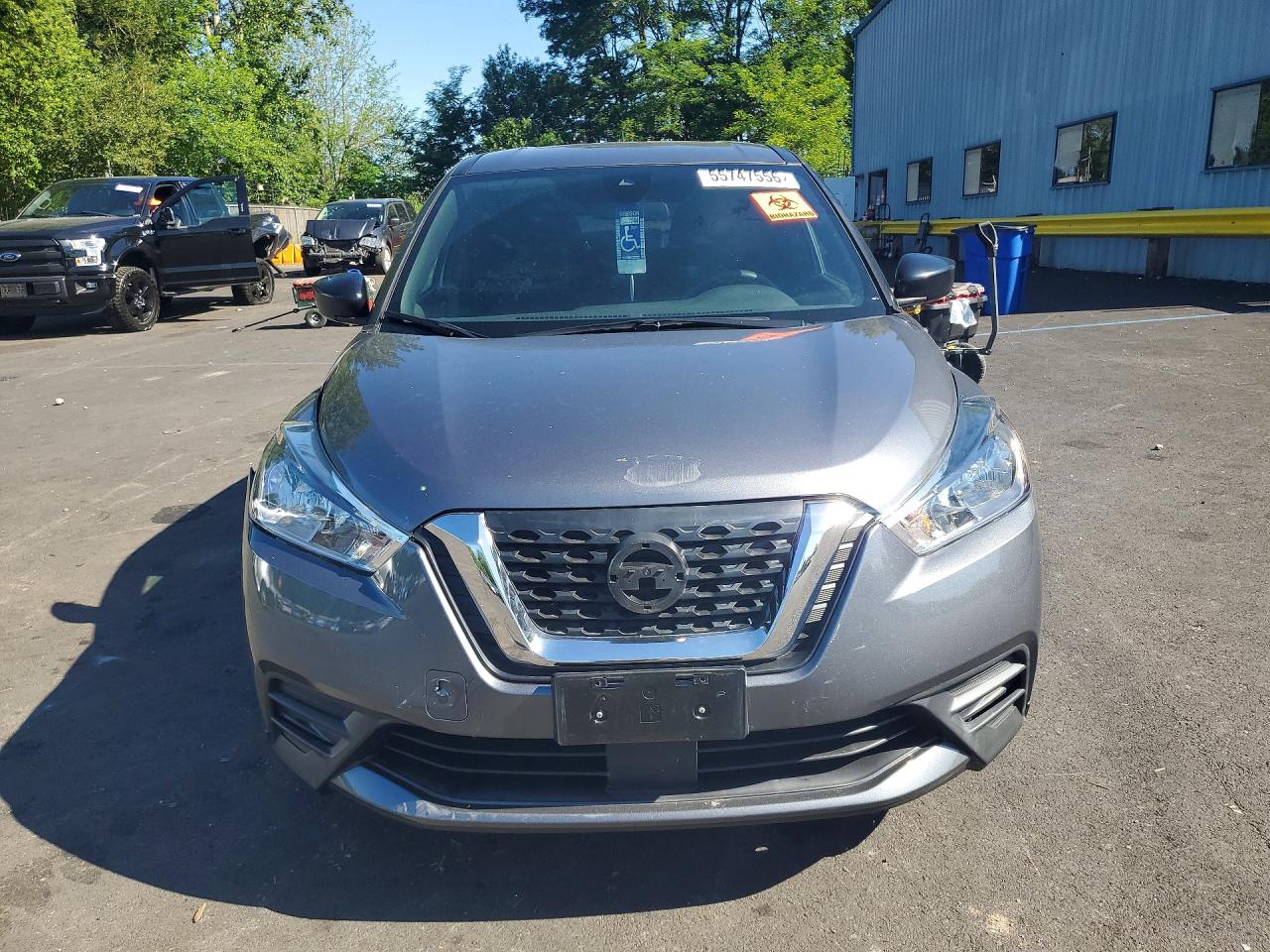 2020 Nissan Kicks S Charcoal vin: 3N1CP5BV3LL494525