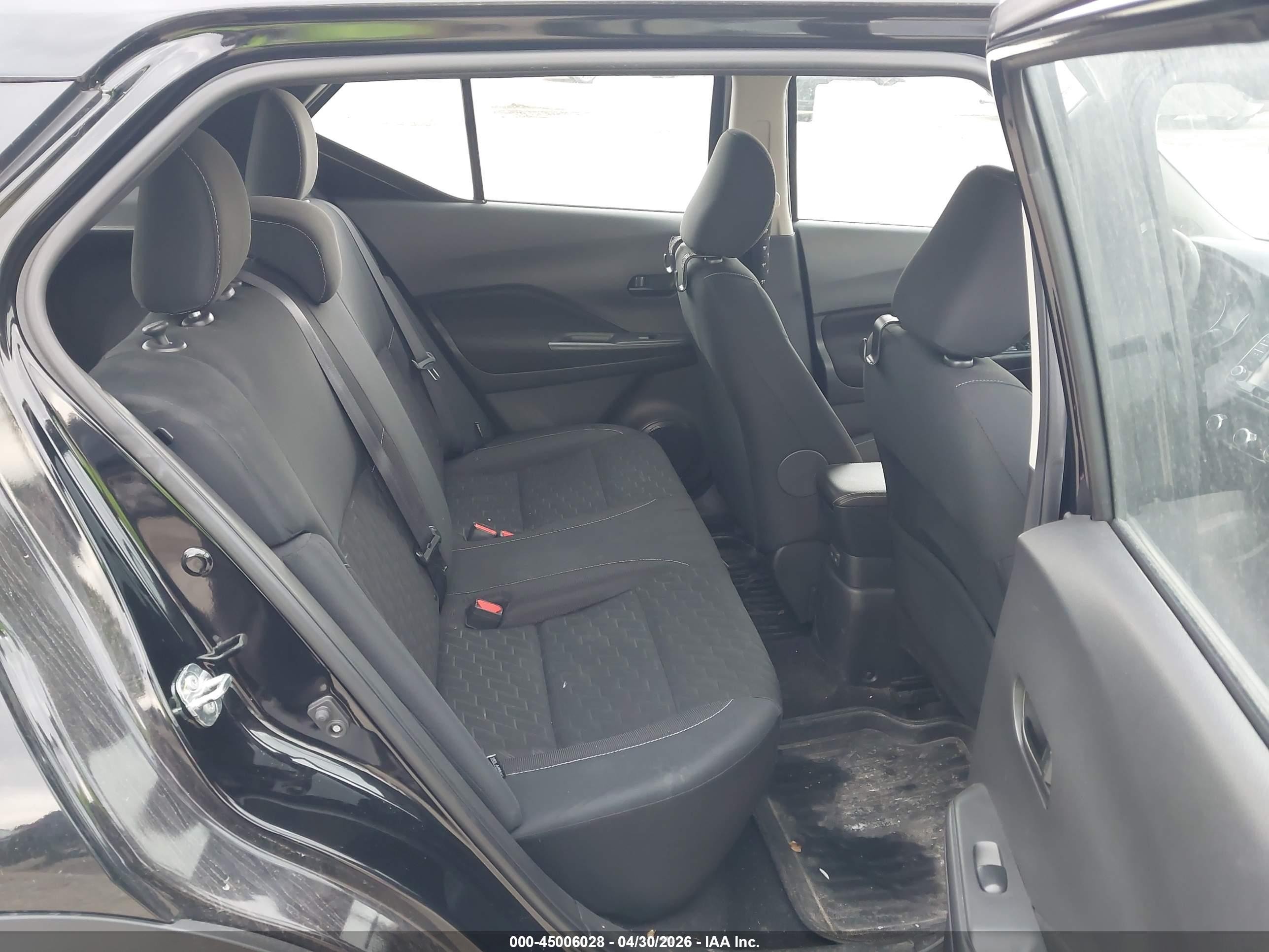 2021 Nissan Kicks S Xtronic Cvt Черный vin: 3N1CP5BV3ML509526
