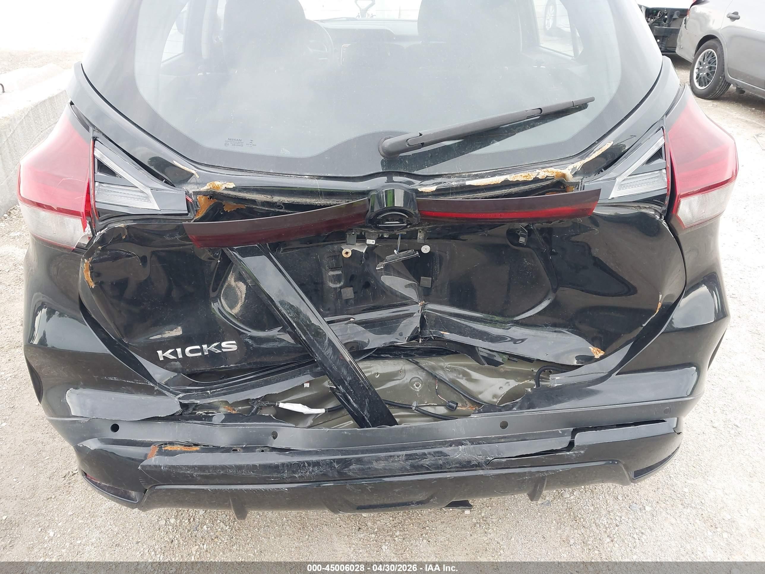 2021 Nissan Kicks S Xtronic Cvt Черный vin: 3N1CP5BV3ML509526