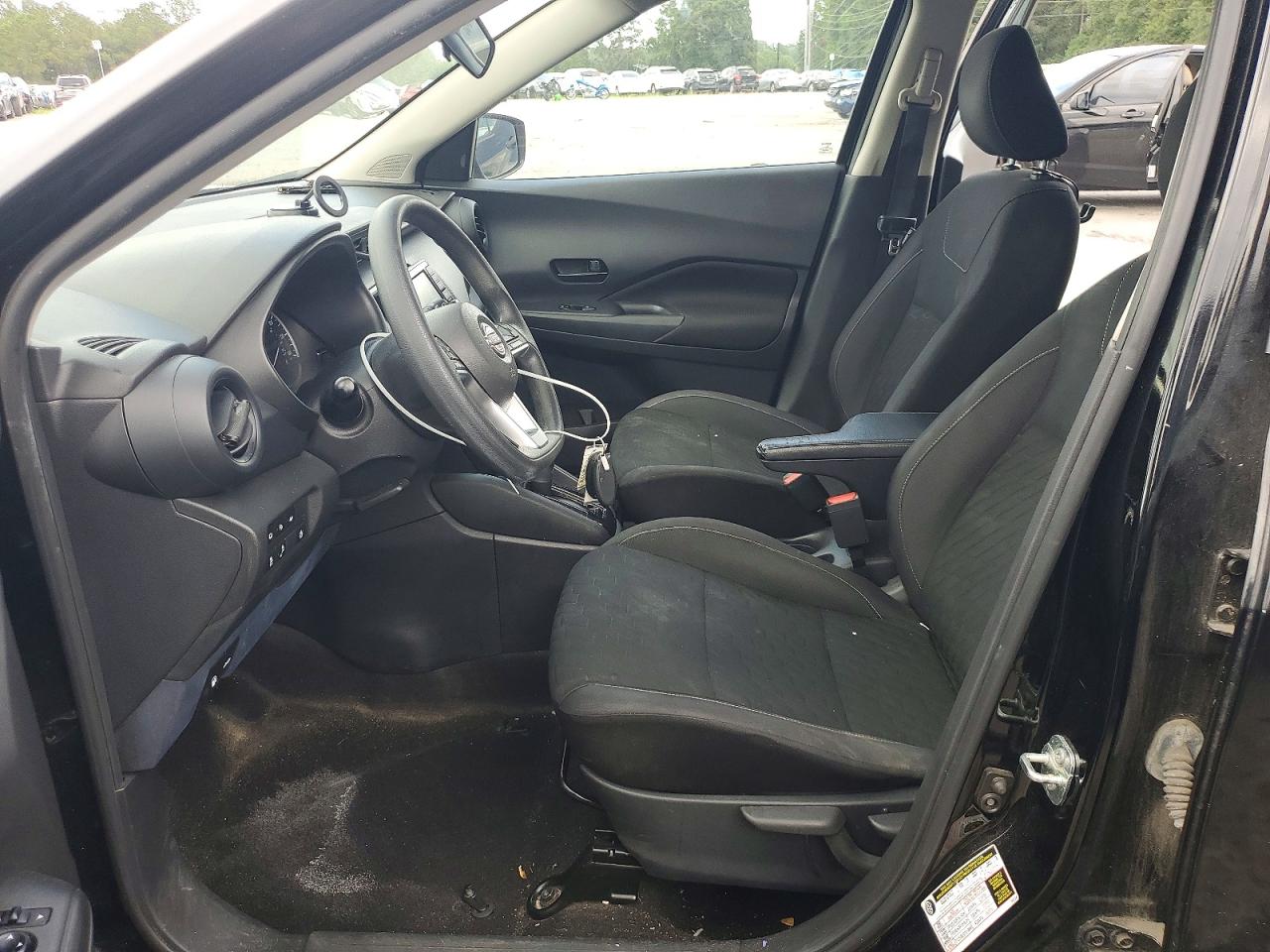 2022 Nissan Kicks S Черный vin: 3N1CP5BV3NL492129
