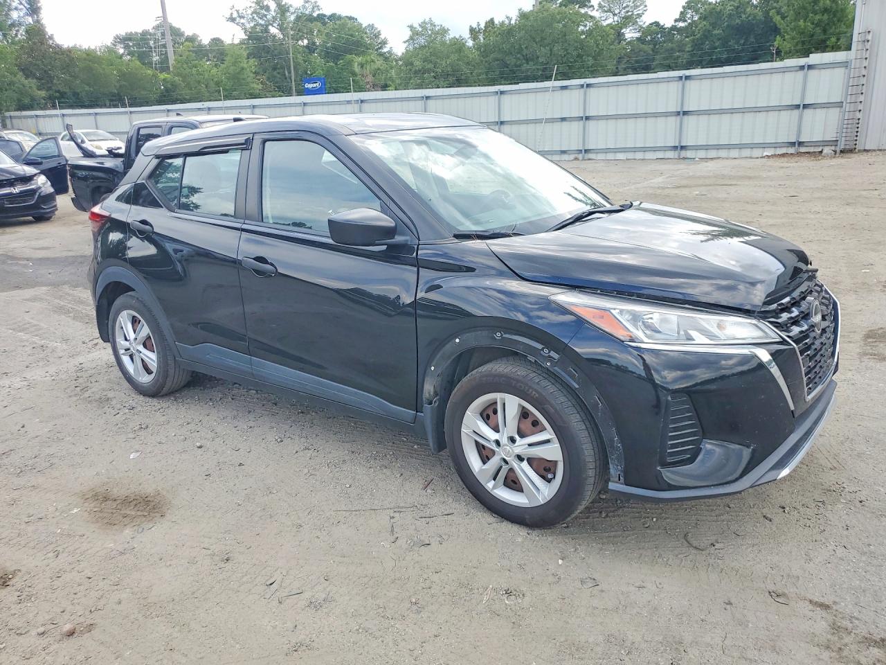 2022 Nissan Kicks S Черный vin: 3N1CP5BV3NL492129