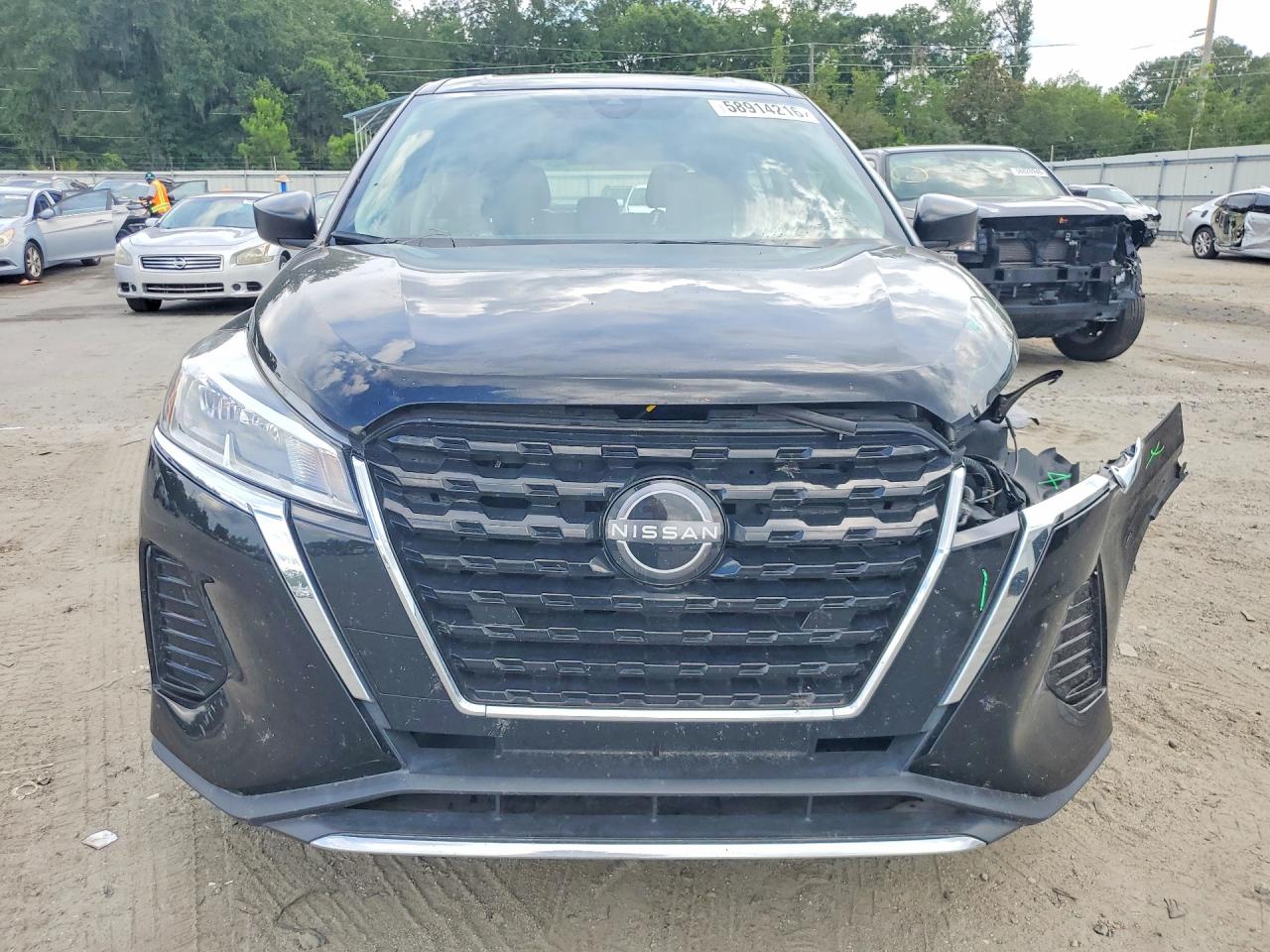 2022 Nissan Kicks S Черный vin: 3N1CP5BV3NL492129