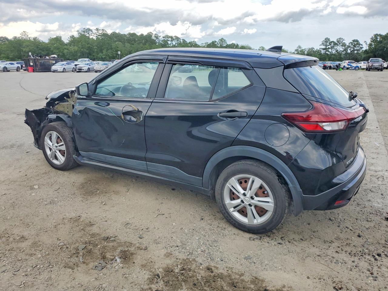 2022 Nissan Kicks S Черный vin: 3N1CP5BV3NL492129