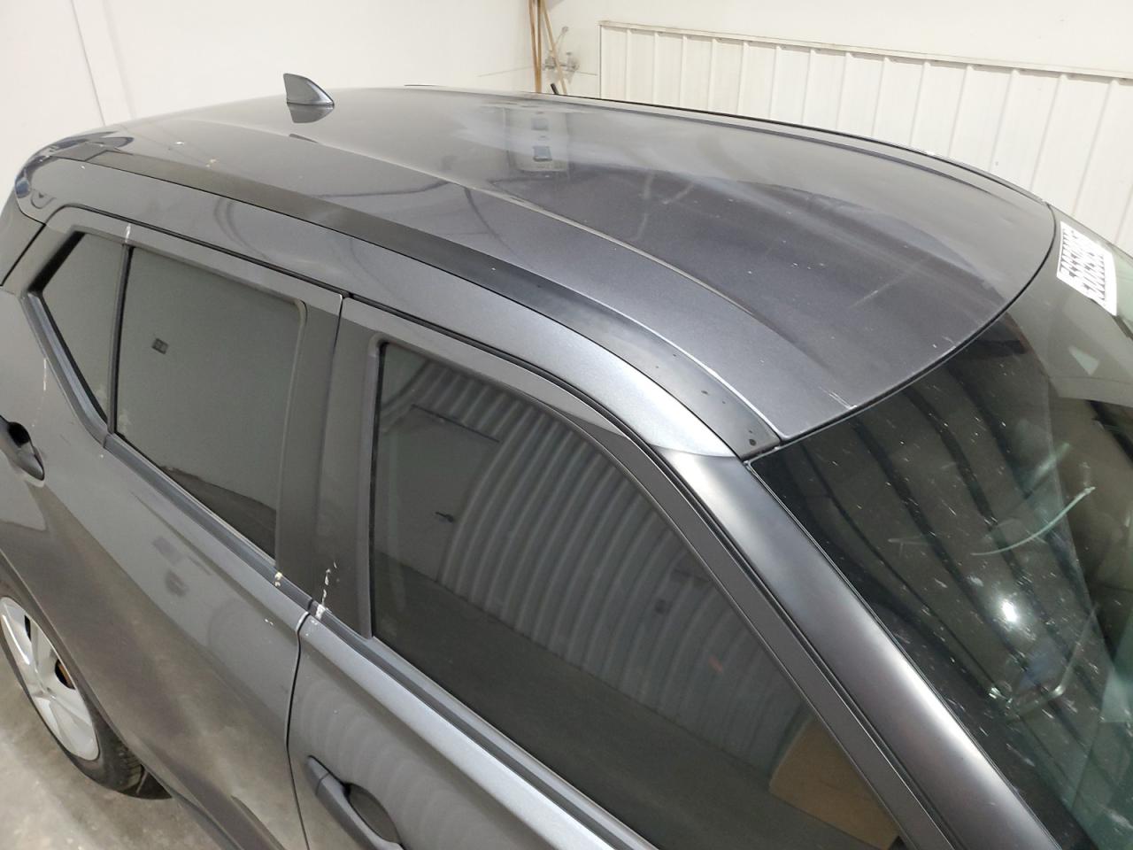 2023 Nissan Kicks S Charcoal vin: 3N1CP5BV3PL468030 Damage: Roof Panel, Chipped, 2