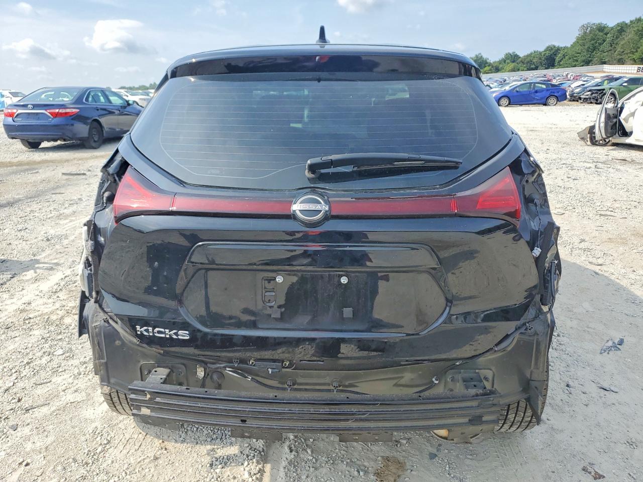 2024 Nissan Kicks S Черный vin: 3N1CP5BV3RL524471