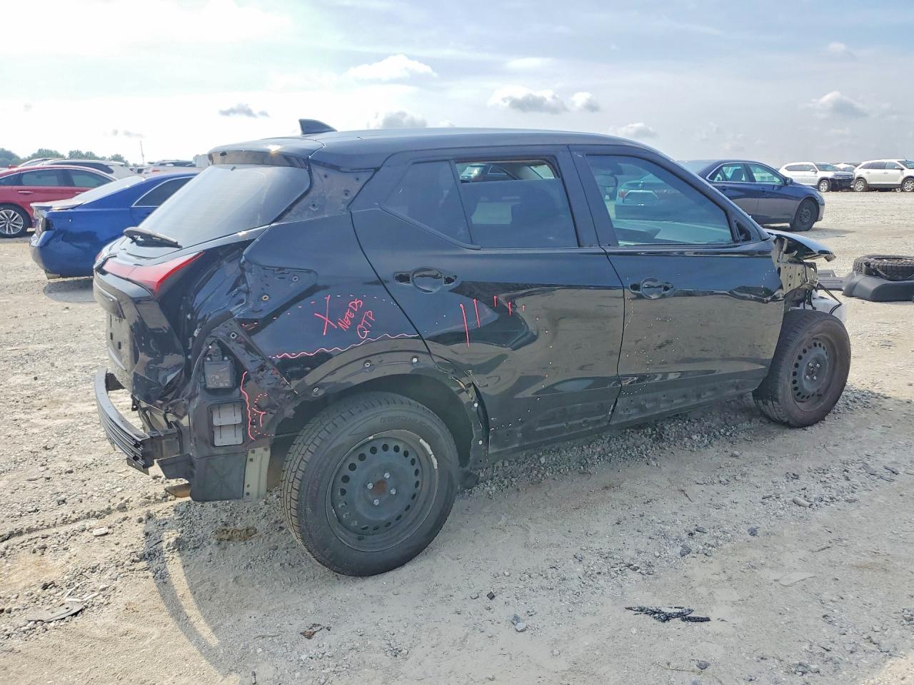 2024 Nissan Kicks S Черный vin: 3N1CP5BV3RL524471
