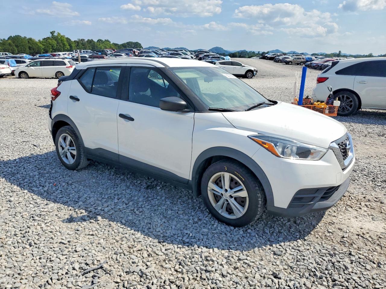 2020 Nissan Kicks S White vin: 3N1CP5BV4LL536474
