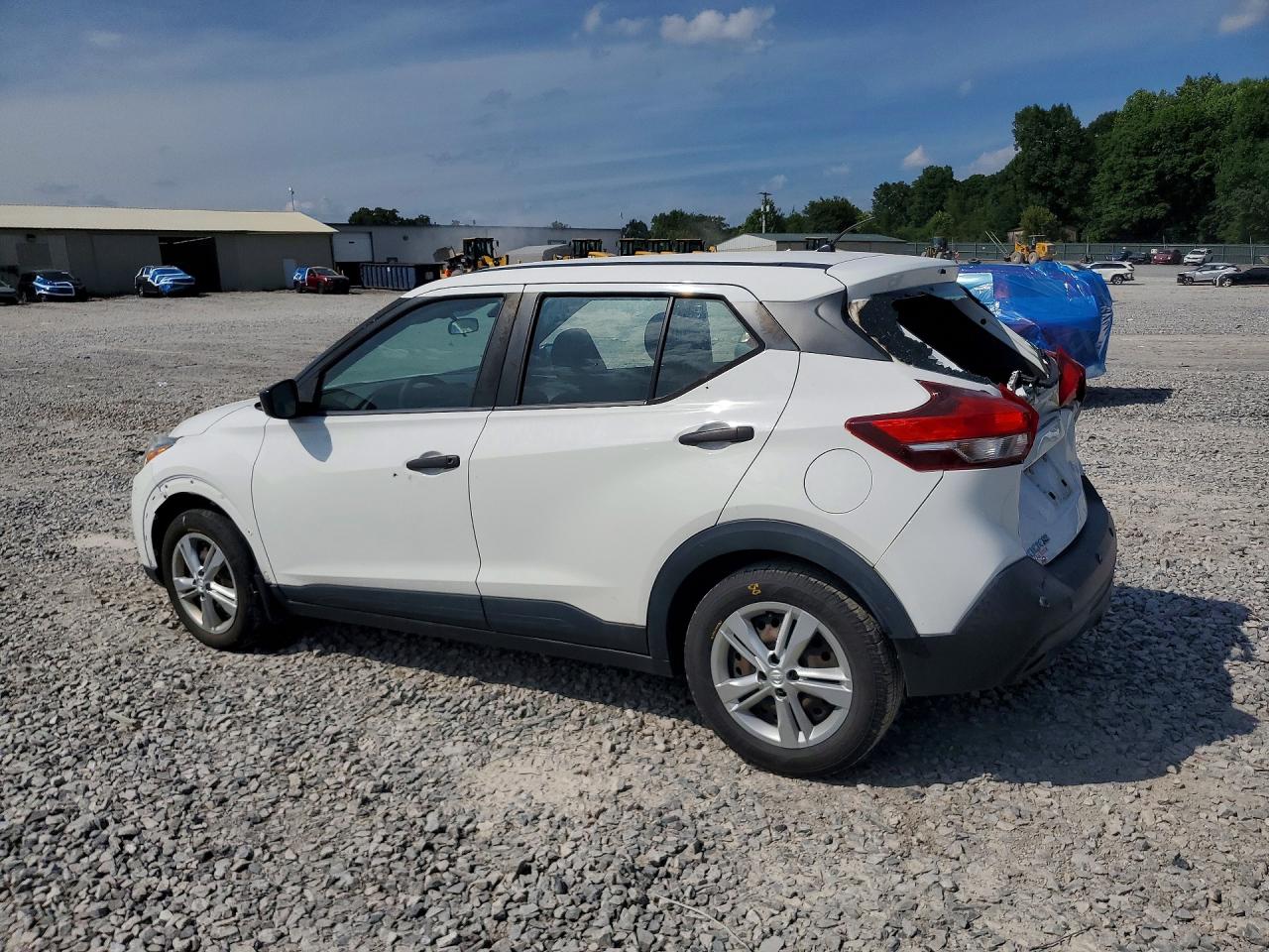 2020 Nissan Kicks S White vin: 3N1CP5BV4LL536474