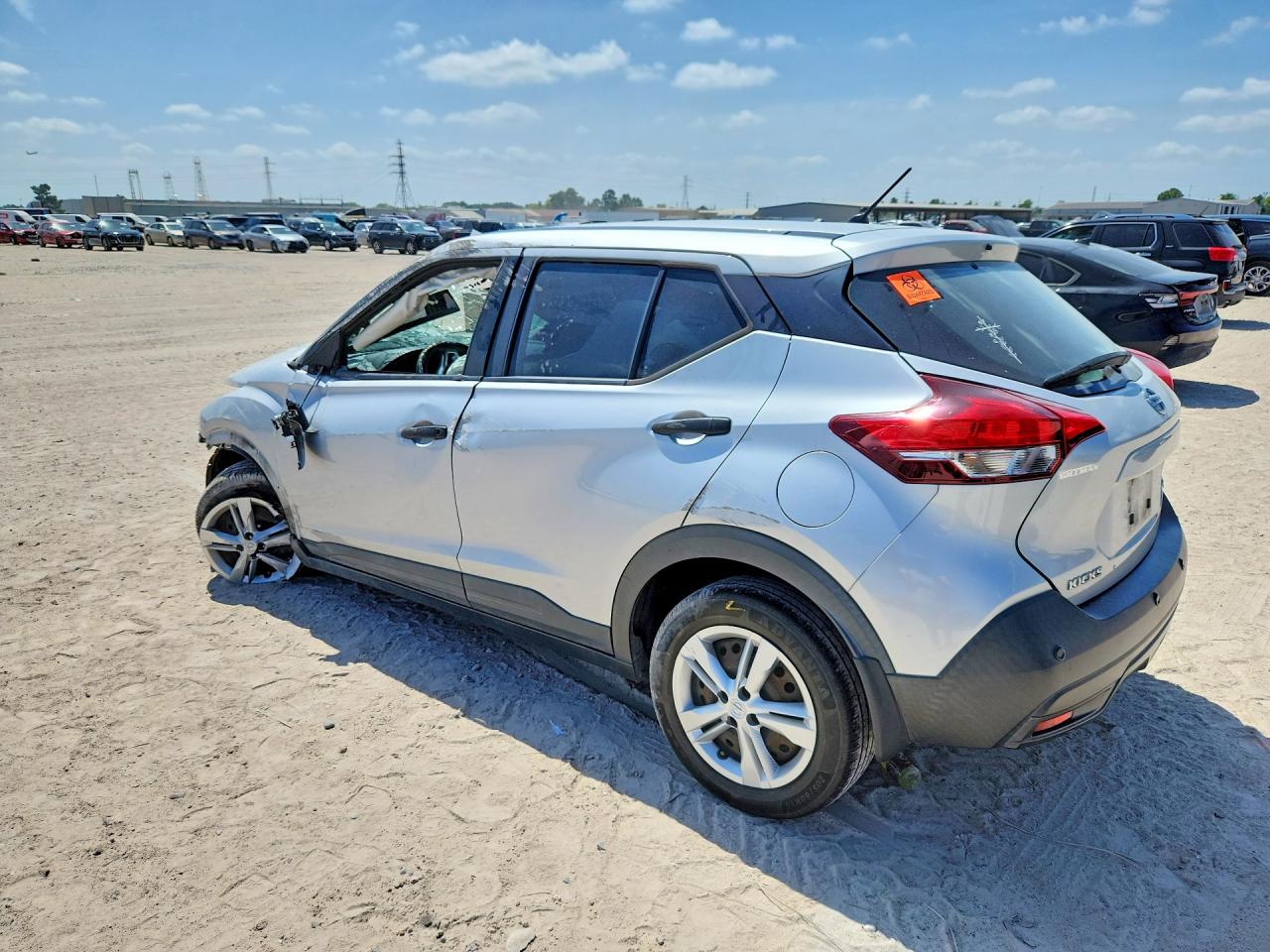 2020 Nissan Kicks S Silver vin: 3N1CP5BV4LL543604