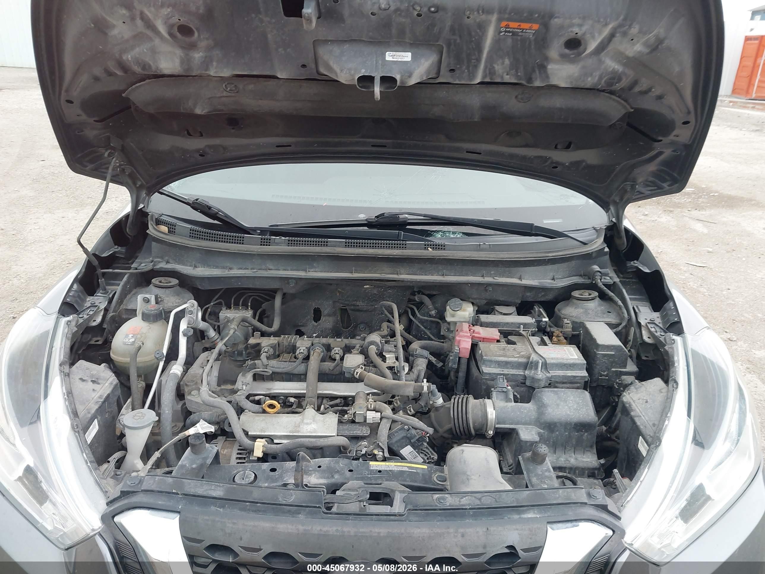 2020 Nissan Kicks S Xtronic Cvt Gray vin: 3N1CP5BV4LL552108