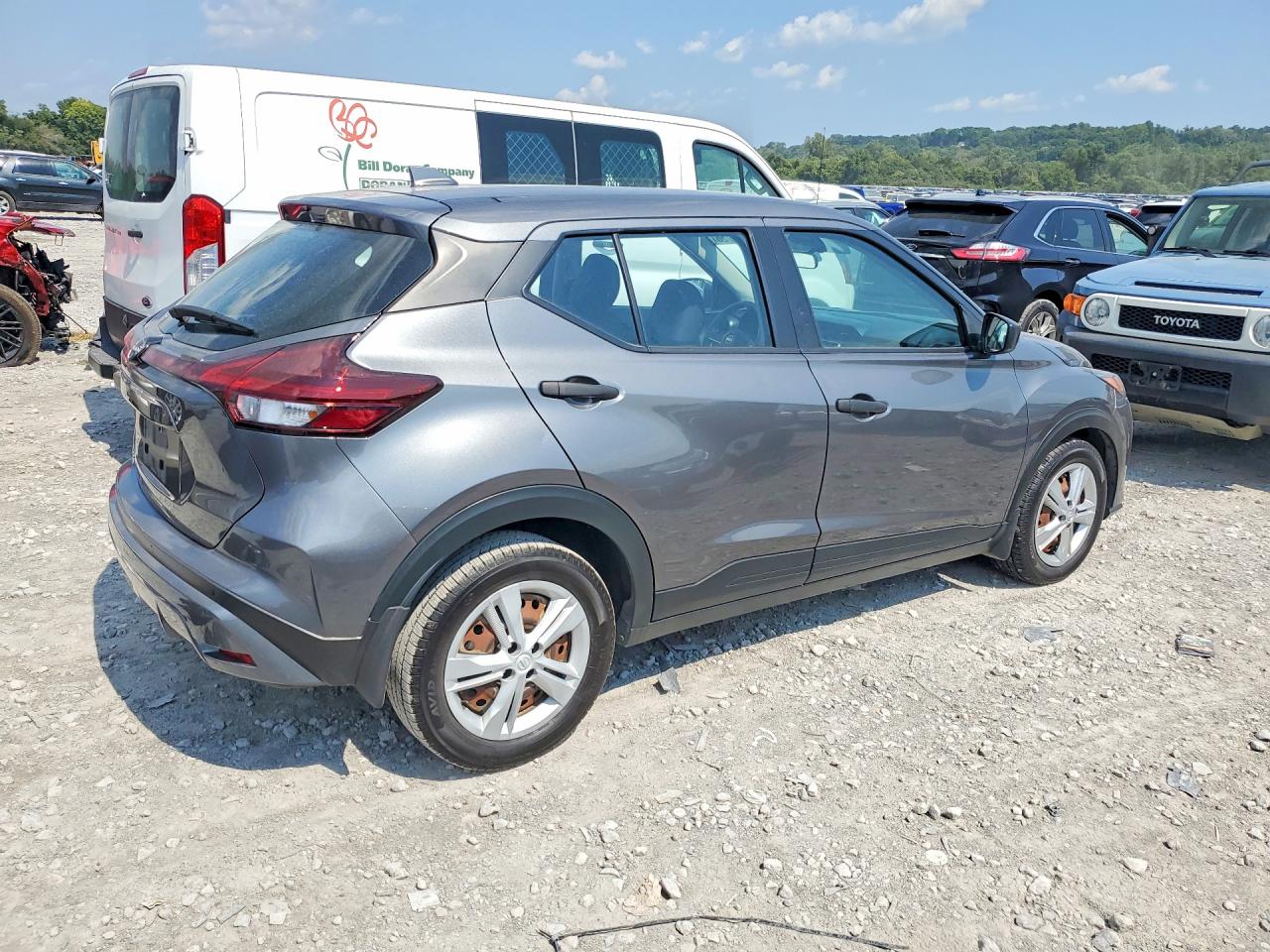 2022 Nissan Kicks S Gray vin: 3N1CP5BV4NL514722