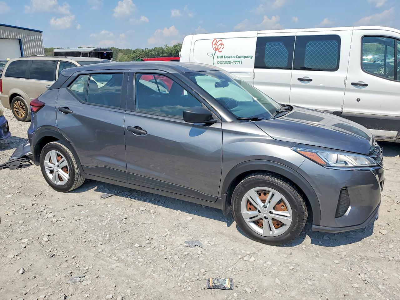 2022 Nissan Kicks S Gray vin: 3N1CP5BV4NL514722