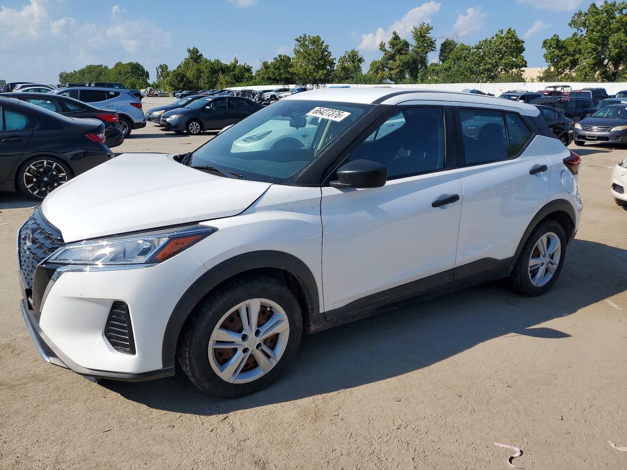 2023 Nissan Kicks S White vin: 3N1CP5BV4PL494152