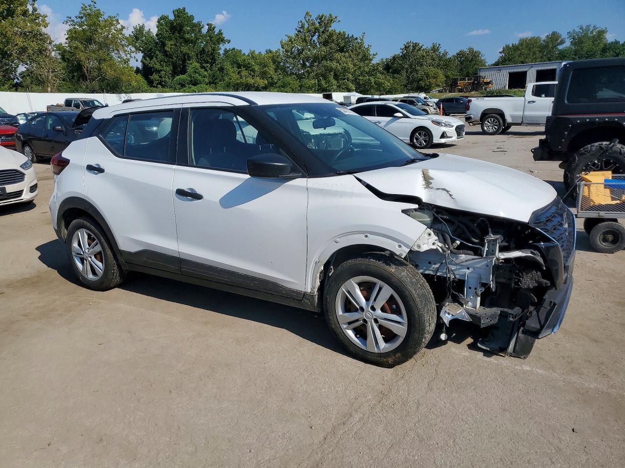 2023 Nissan Kicks S White vin: 3N1CP5BV4PL494152