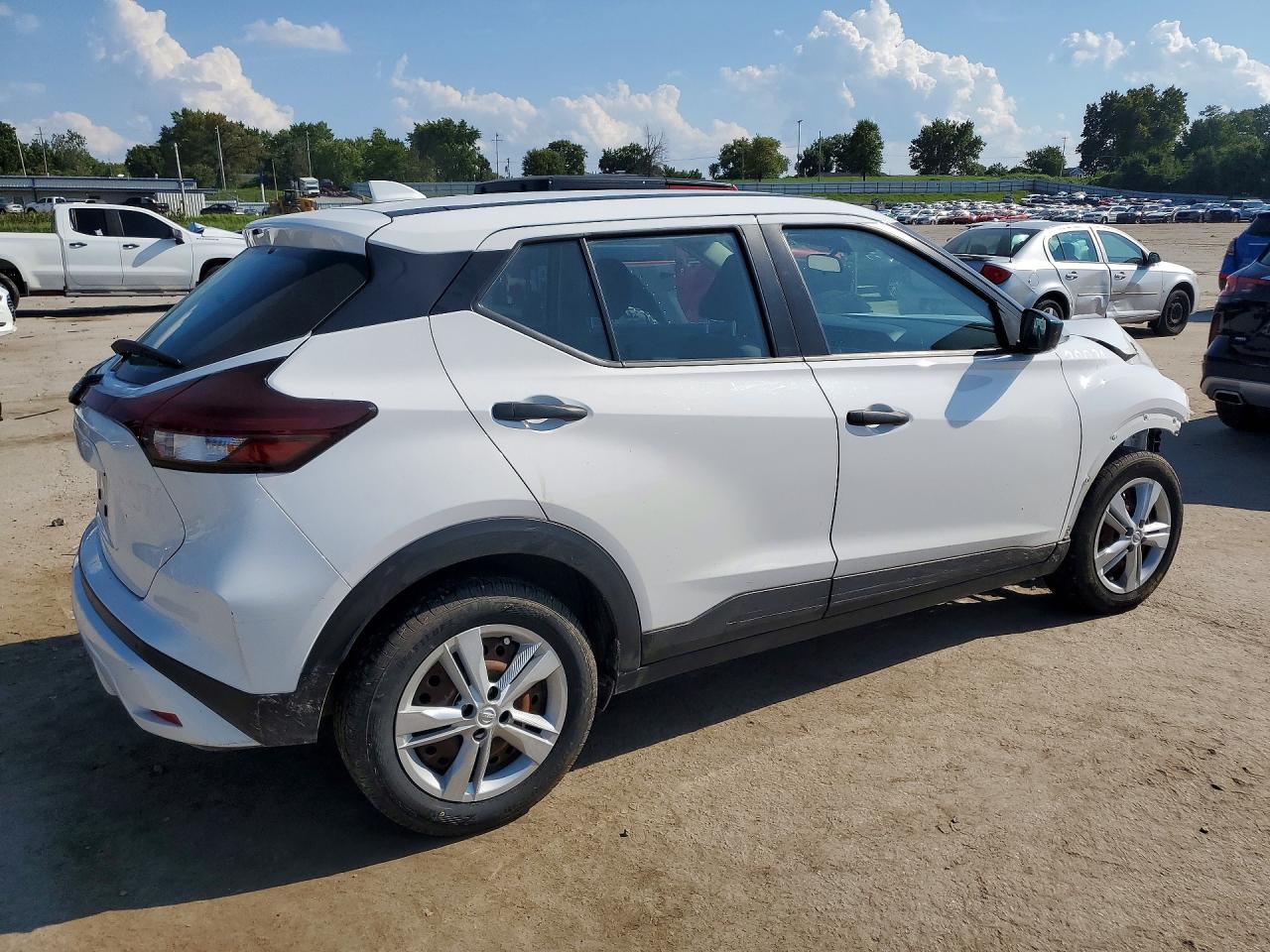 2023 Nissan Kicks S White vin: 3N1CP5BV4PL494152
