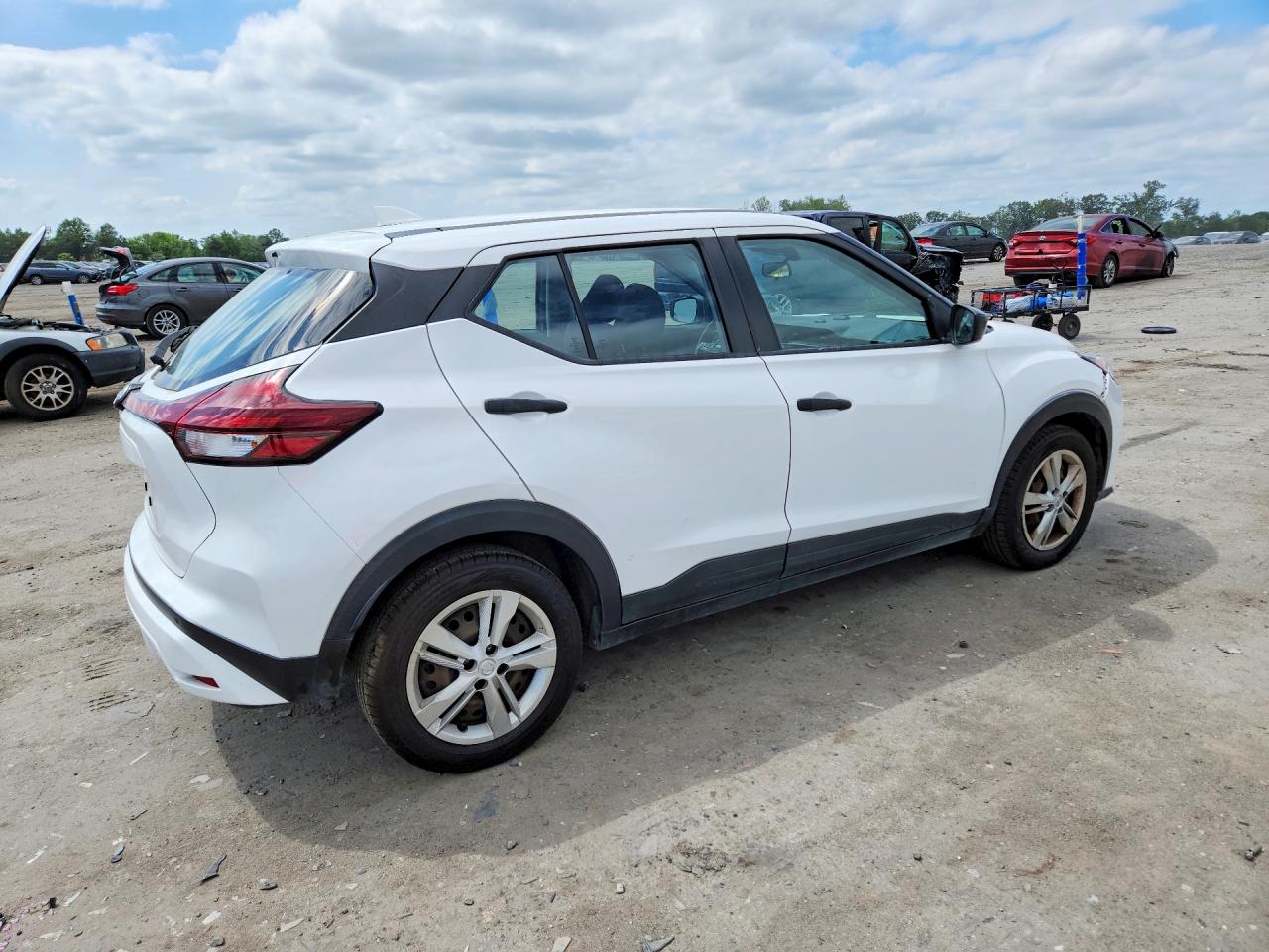 2023 Nissan Kicks S White vin: 3N1CP5BV4PL512701