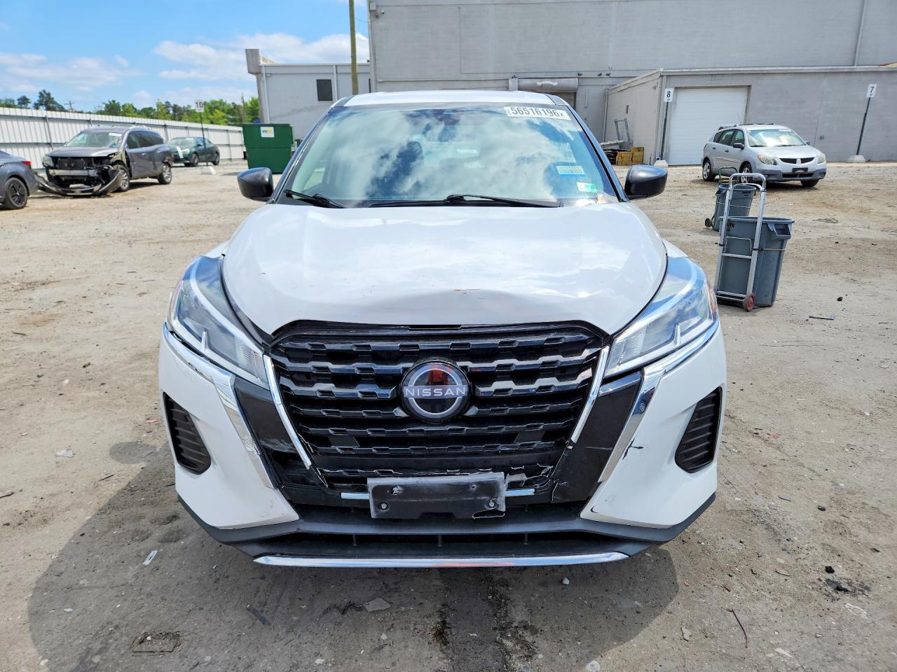 2023 Nissan Kicks S White vin: 3N1CP5BV4PL512701