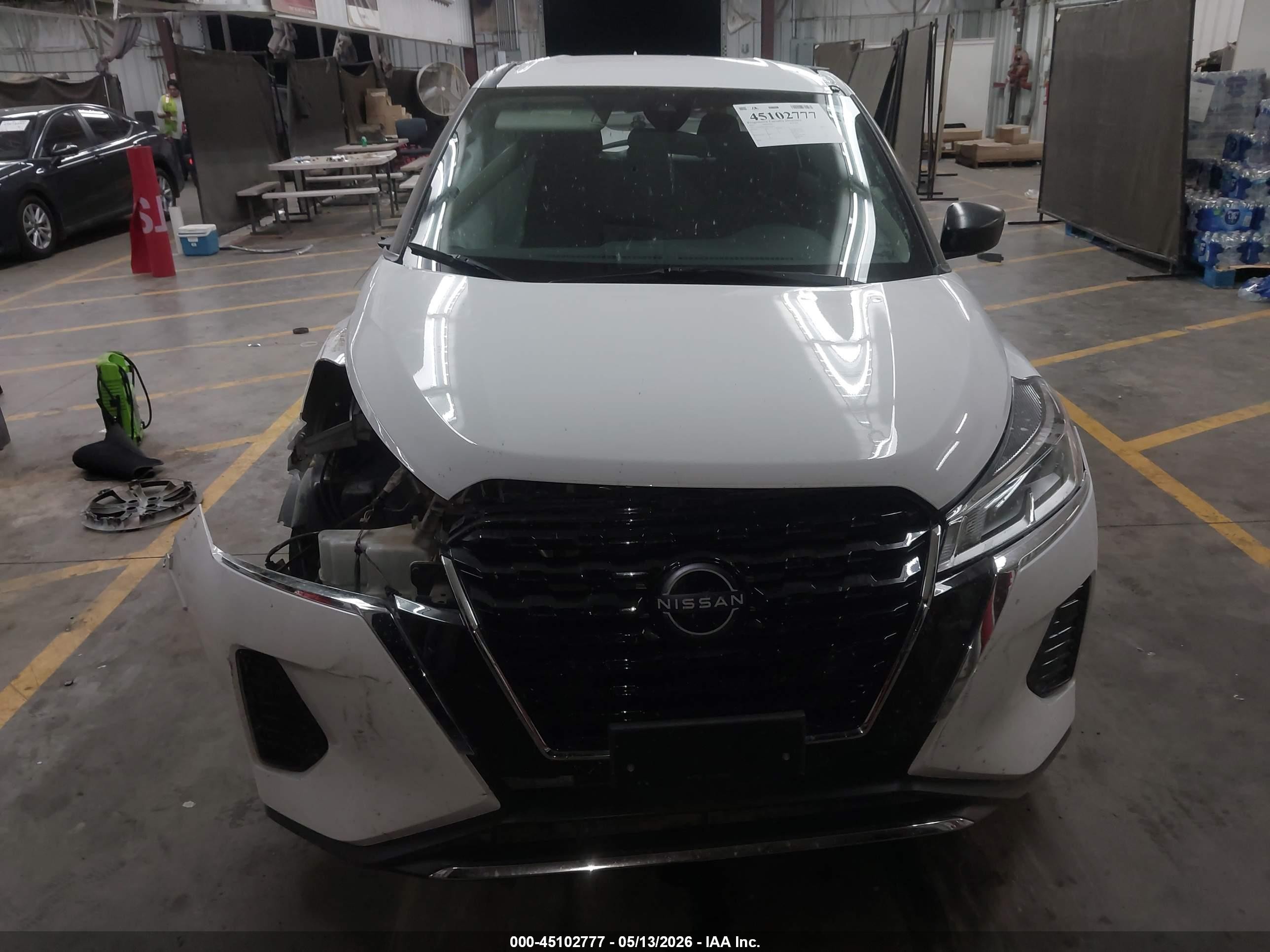 2023 Nissan Kicks S Xtronic Cvt White vin: 3N1CP5BV4PL560263