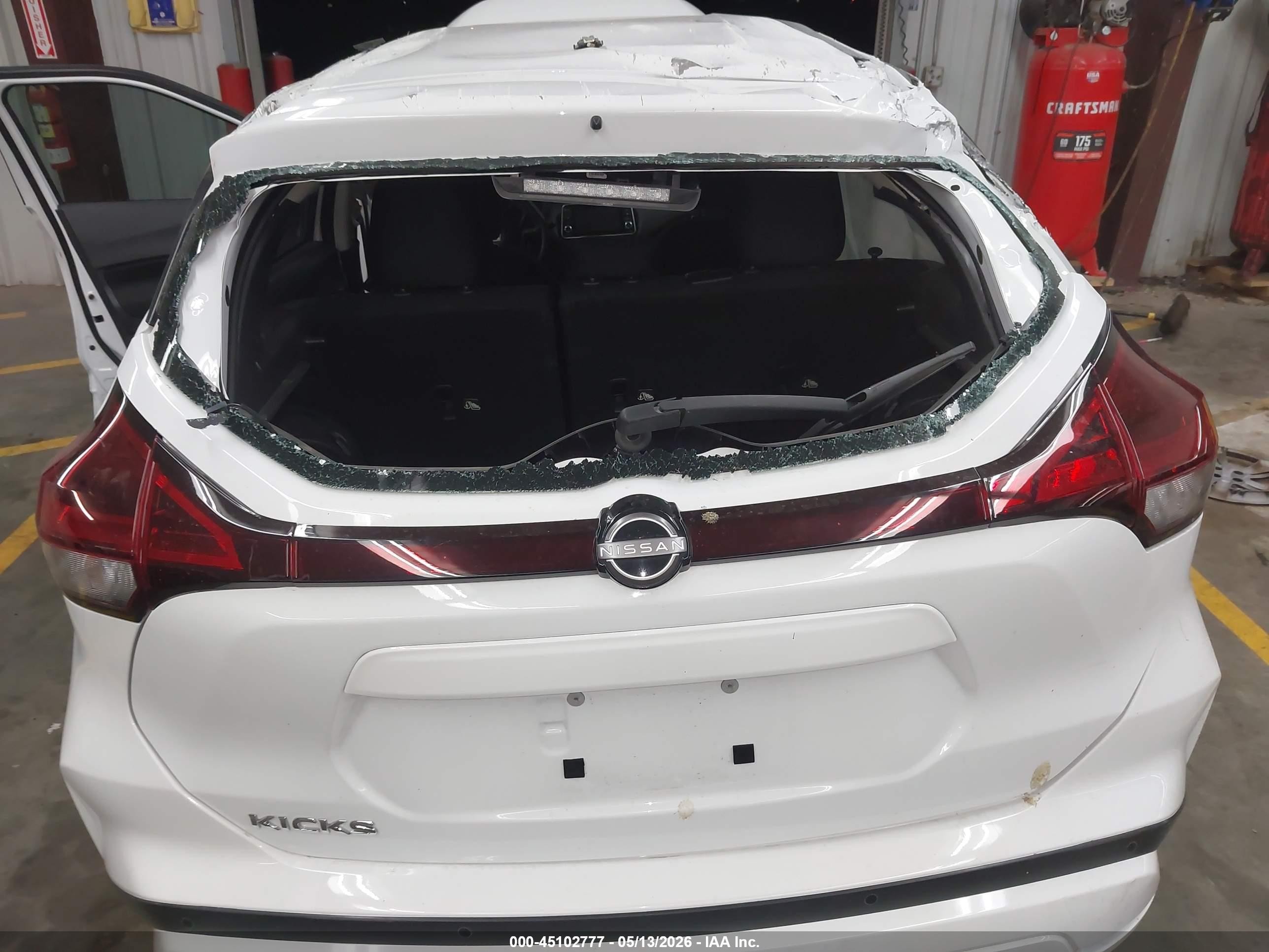 2023 Nissan Kicks S Xtronic Cvt White vin: 3N1CP5BV4PL560263